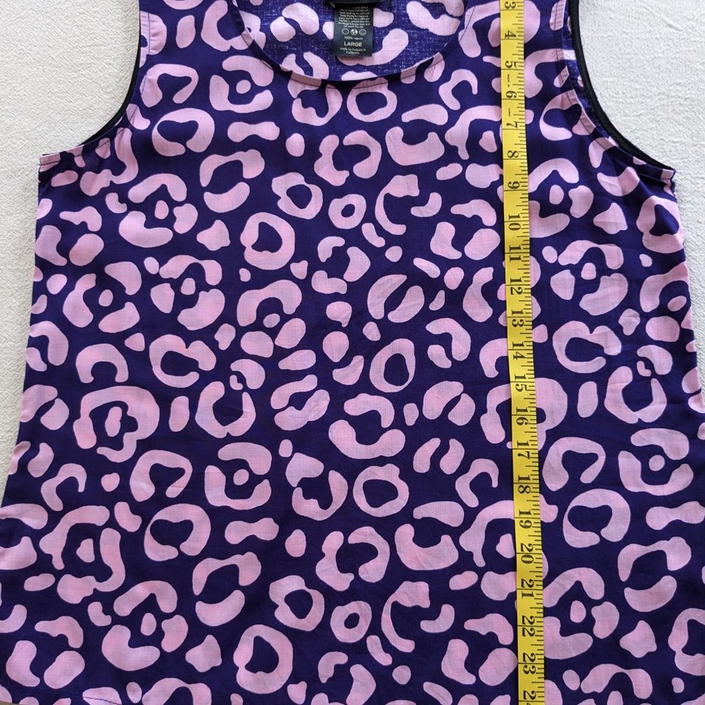Nooworks Rayon Tank in Cheetah Spot - Size Large - Picture 2 of 7